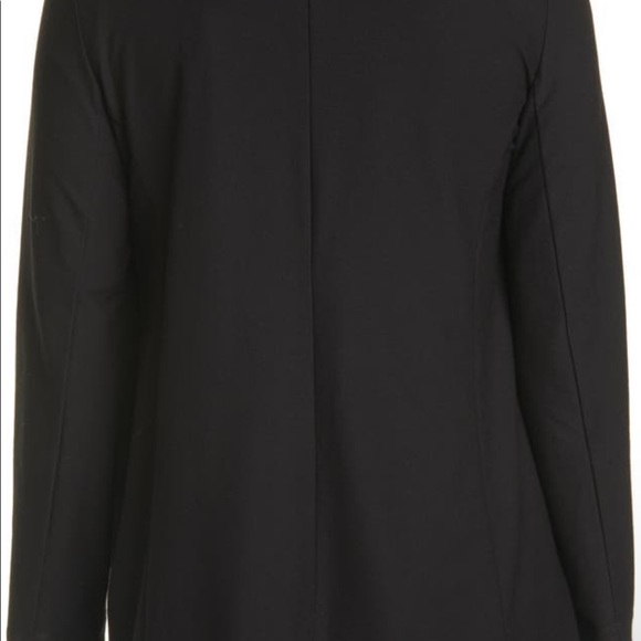 Eileen Fisher, black open front, Shaw jacket. - Picture 2 of 5